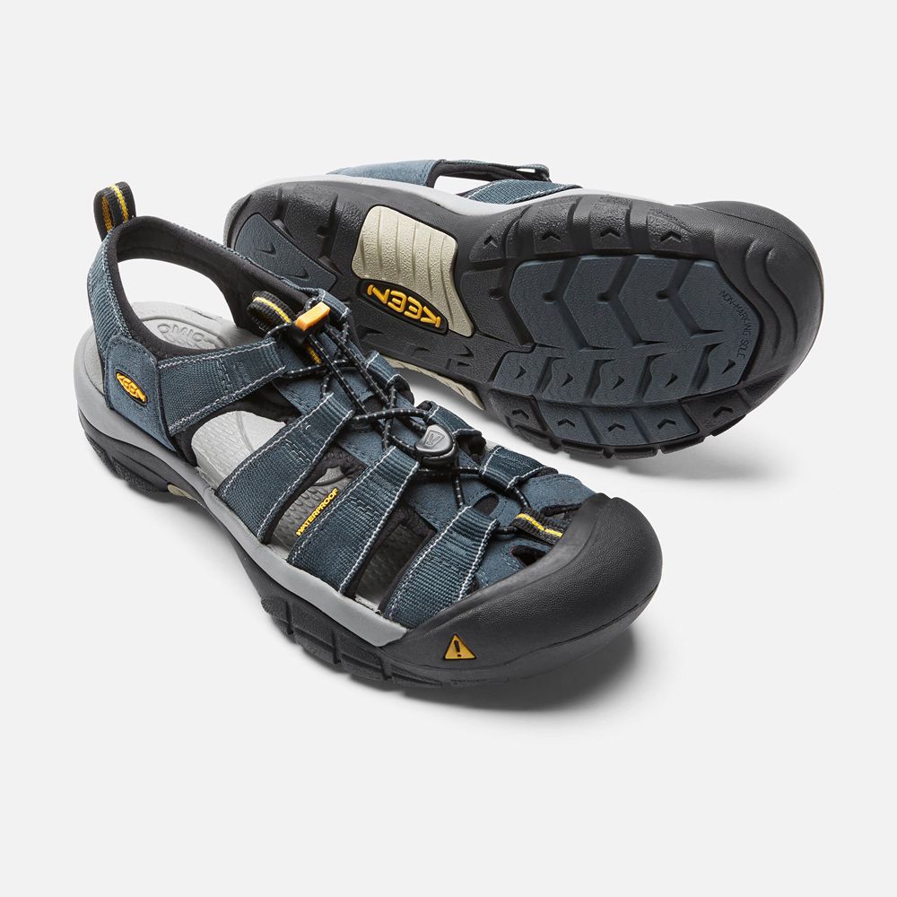 Keen Outdoor Sandalet Erkek Lacivert/Gri - Newport H2 - Türkiye QIRA50364